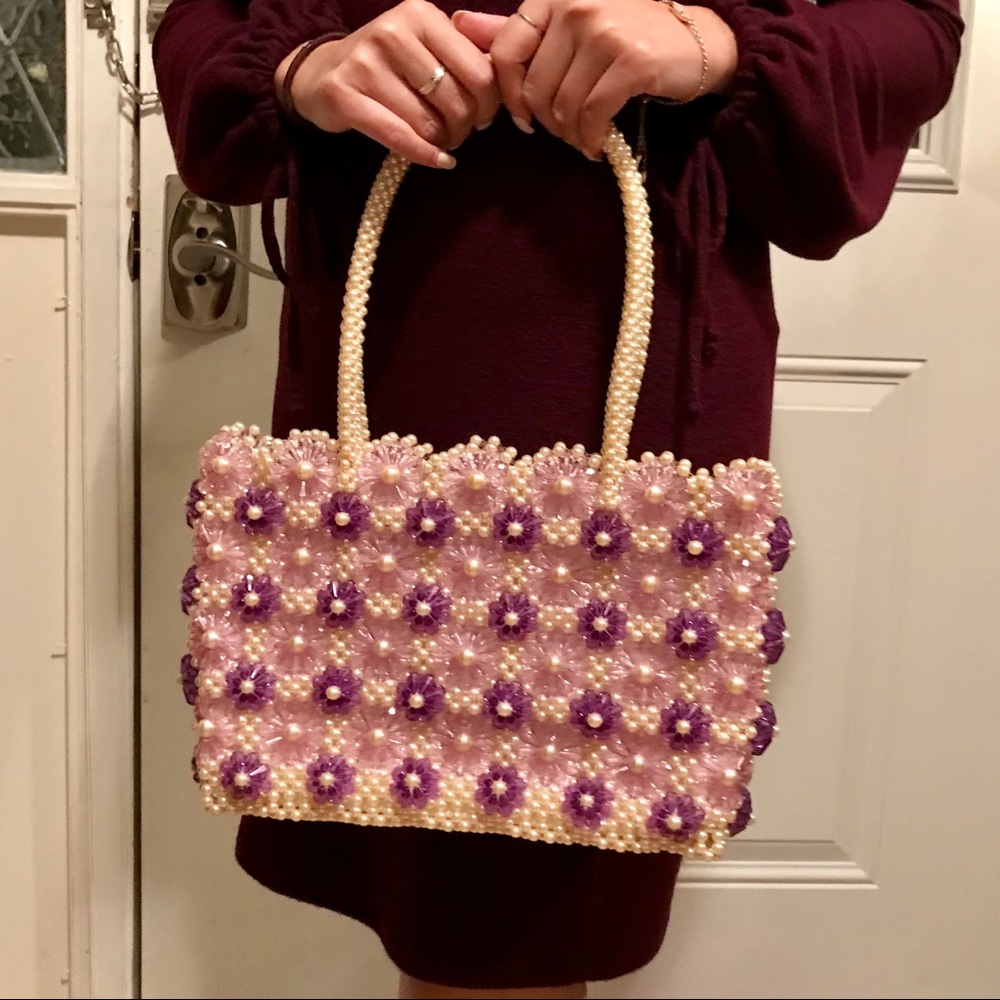 Exclusive Handmade Pearl Handbag